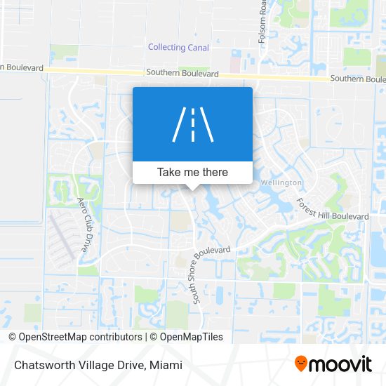 Chatsworth Village Drive map