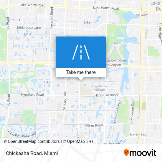 Mapa de Chickasha Road