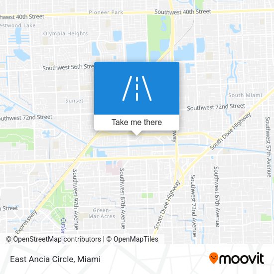 Mapa de East Ancia Circle