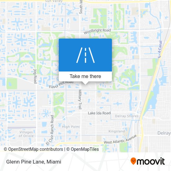 Mapa de Glenn Pine Lane
