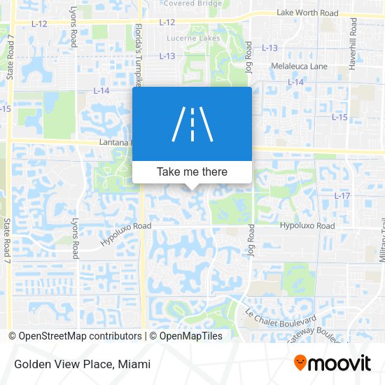 Mapa de Golden View Place