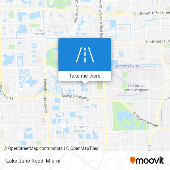 Mapa de Lake June Road