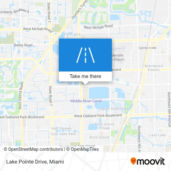 Lake Pointe Drive map