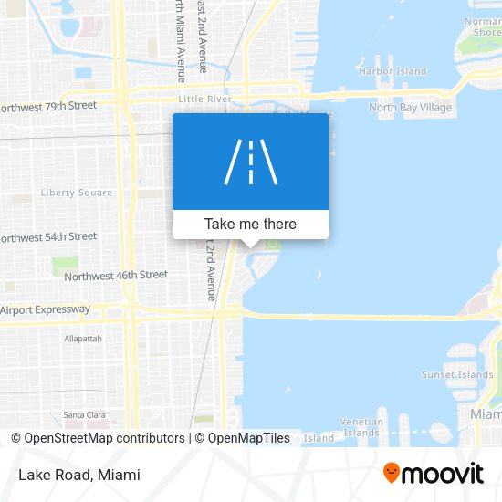 Mapa de Lake Road