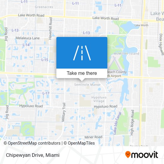 Mapa de Chipewyan Drive