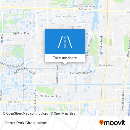 Mapa de Citrus Park Circle