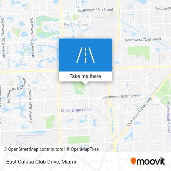 Mapa de East Calusa Club Drive