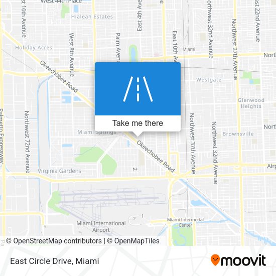 Mapa de East Circle Drive