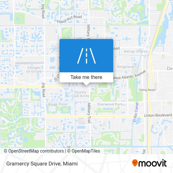 Gramercy Square Drive map