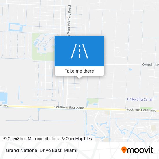 Grand National Drive East map
