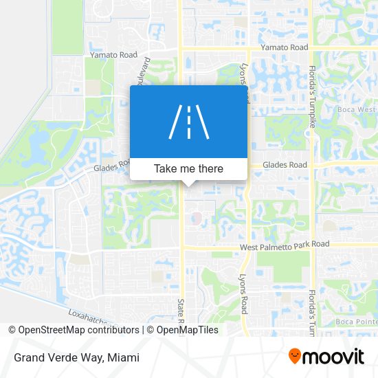 Mapa de Grand Verde Way