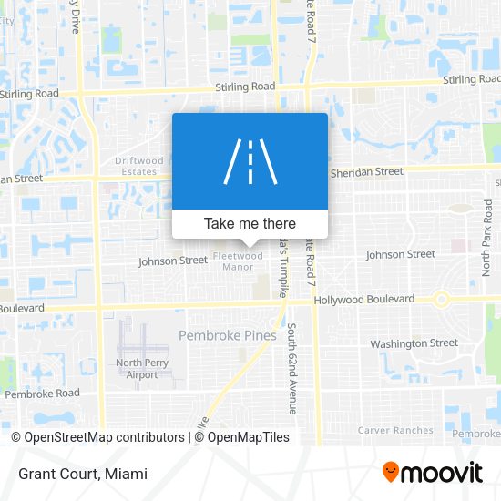Mapa de Grant Court