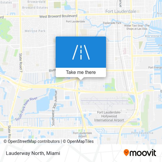 Mapa de Lauderway North