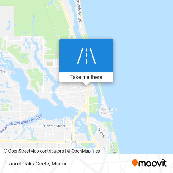 Laurel Oaks Circle map