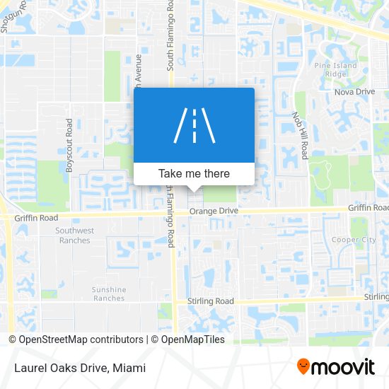 Mapa de Laurel Oaks Drive