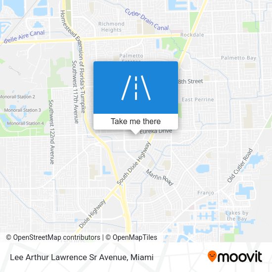 Lee Arthur Lawrence Sr Avenue map