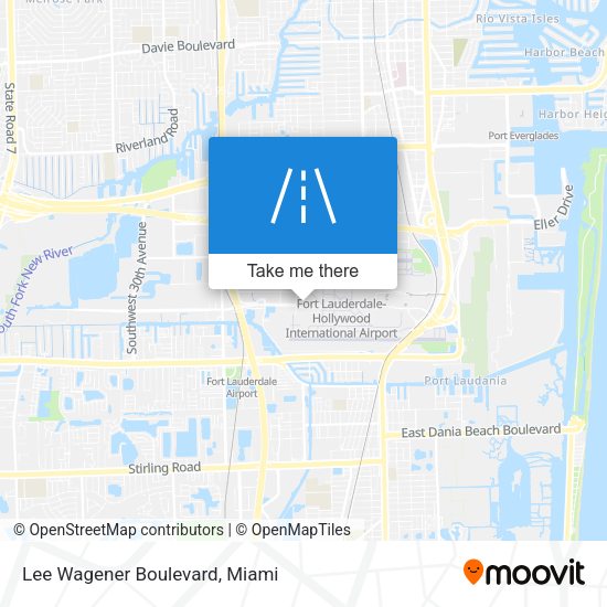 Lee Wagener Boulevard map