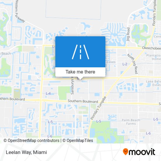 Mapa de Leelan Way