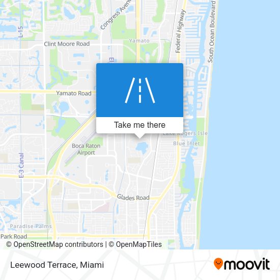 Mapa de Leewood Terrace