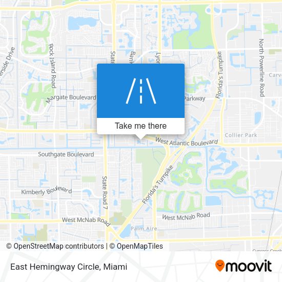 East Hemingway Circle map