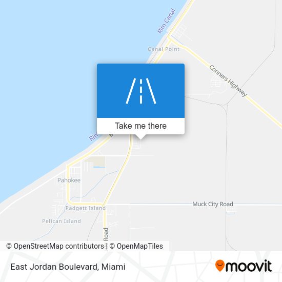 East Jordan Boulevard map