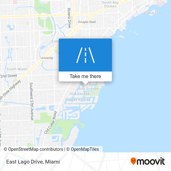 Mapa de East Lago Drive