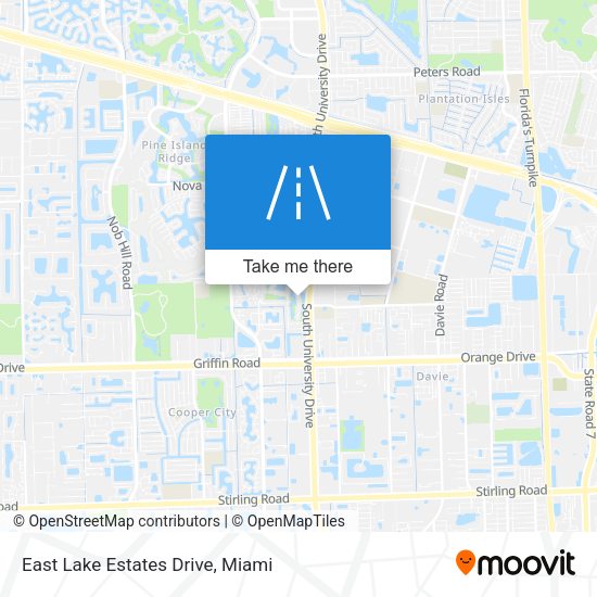 East Lake Estates Drive map
