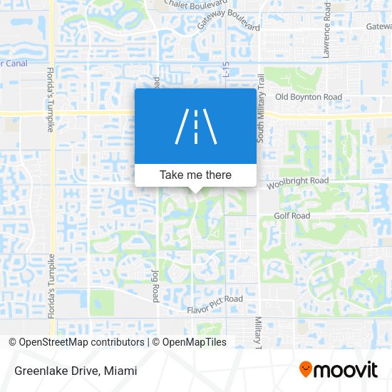 Mapa de Greenlake Drive