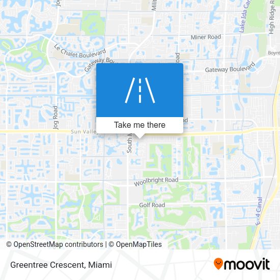 Mapa de Greentree Crescent