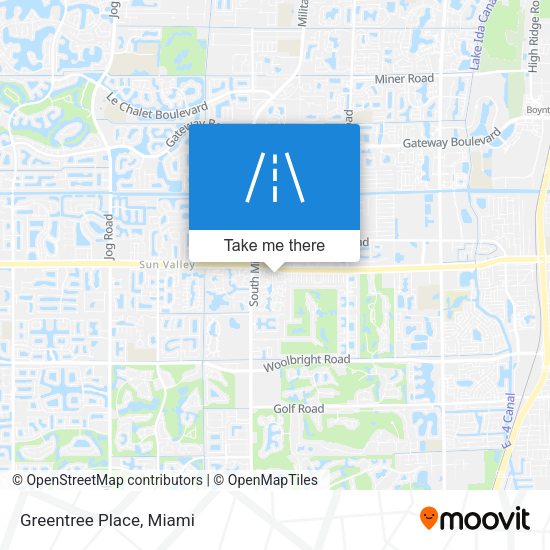 Mapa de Greentree Place