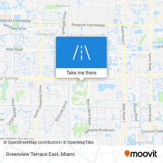 Greenview Terrace East map