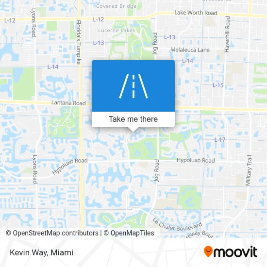 Kevin Way map