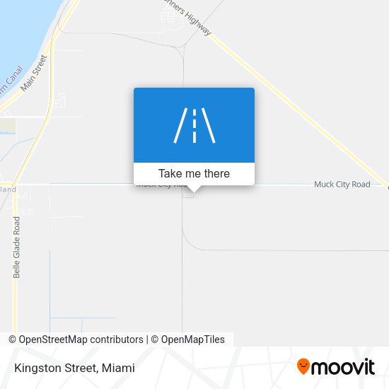 Mapa de Kingston Street