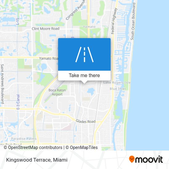 Kingswood Terrace map