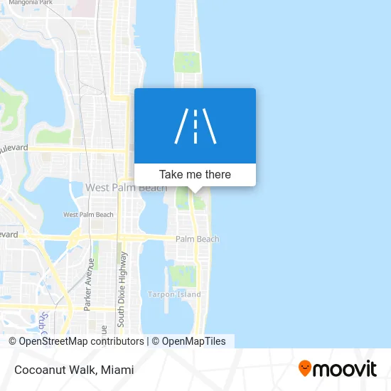 Cocoanut Walk map