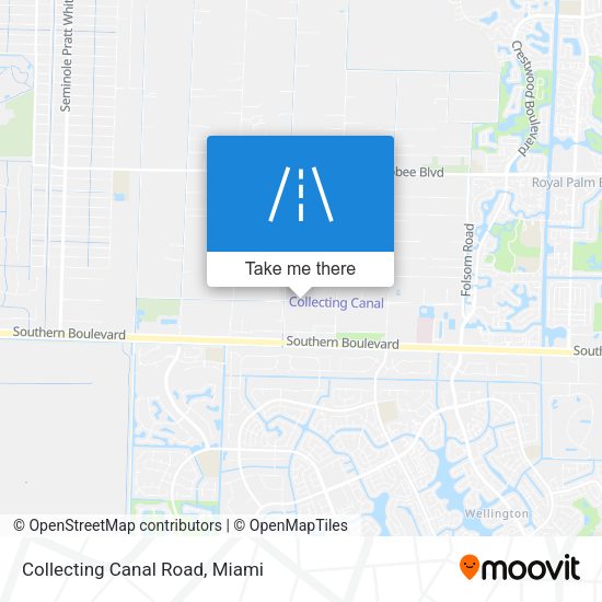 Mapa de Collecting Canal Road