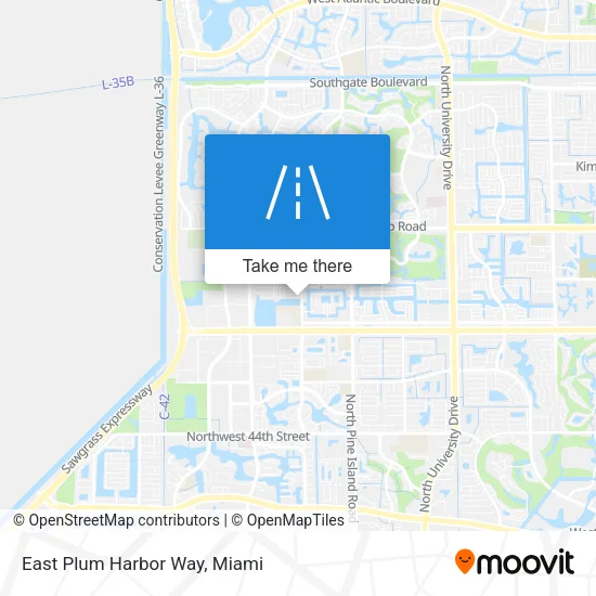 East Plum Harbor Way map