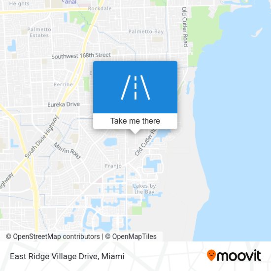 Mapa de East Ridge Village Drive
