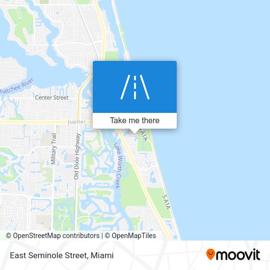 Mapa de East Seminole Street
