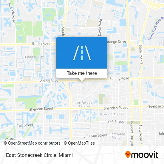 East Stonecreek Circle map