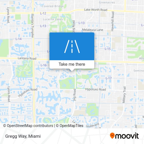 Mapa de Gregg Way