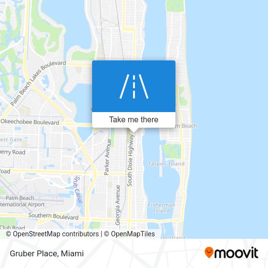 Mapa de Gruber Place