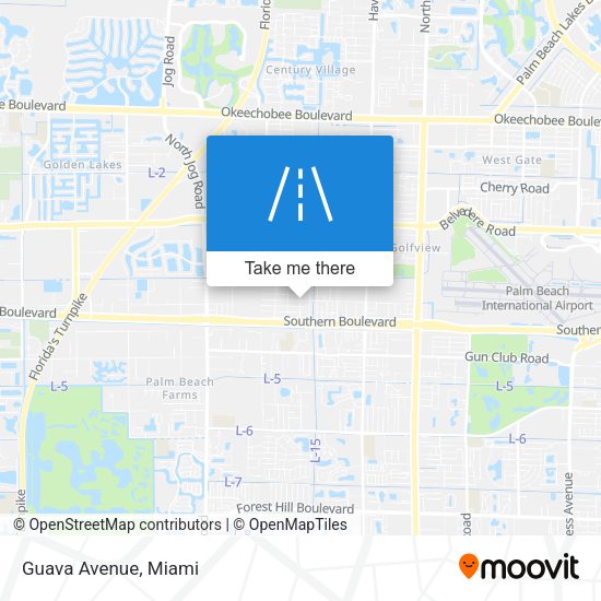 Mapa de Guava Avenue