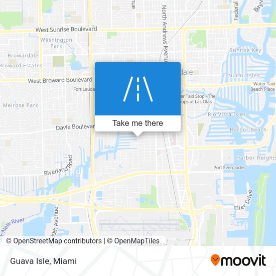 Mapa de Guava Isle