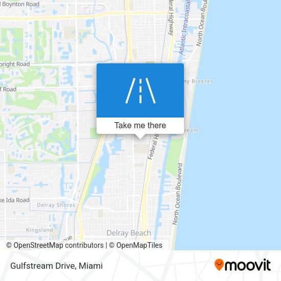 Mapa de Gulfstream Drive