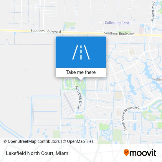 Mapa de Lakefield North Court