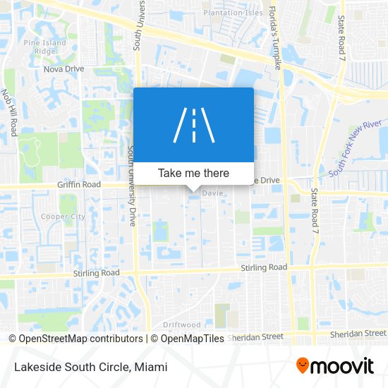 Lakeside South Circle map