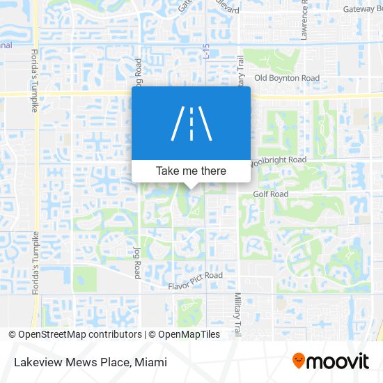 Lakeview Mews Place map