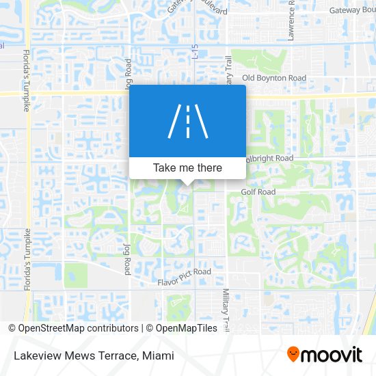 Lakeview Mews Terrace map