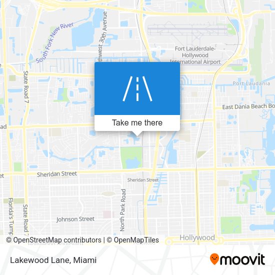 Mapa de Lakewood Lane